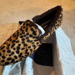 Leopard Print Women's Loafers